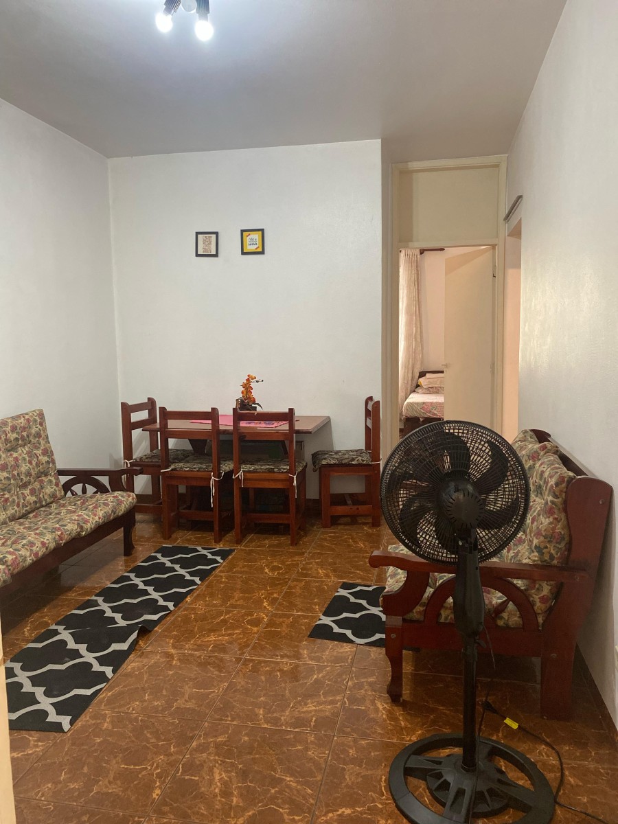 Apartamento Para Alugar com 1 Dormitório, Garagem,  a Meia Quadra da Praia do Gonzaguinha- São Vicente/SP