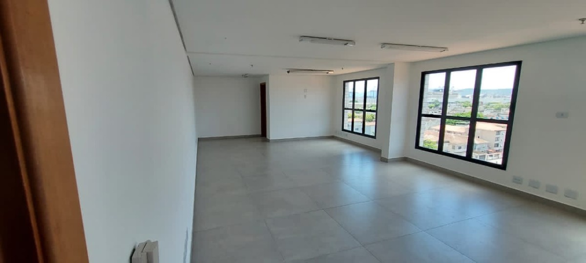 Sala comercial para alugar na Avenida Afonso Pena - Santos | Edifício Windsor - Santos-SP