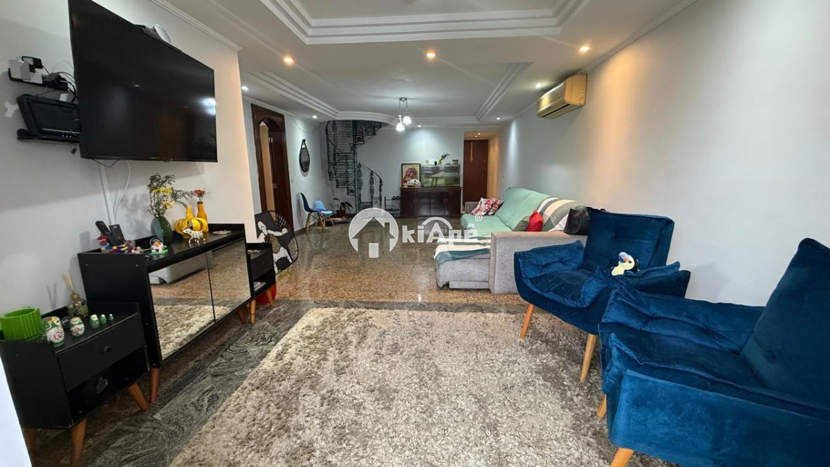 Apartamento Cobertura Duplex à Venda em São Vicente – 4 Quartos, Piscina Privativa, 3 Vagas, Centro