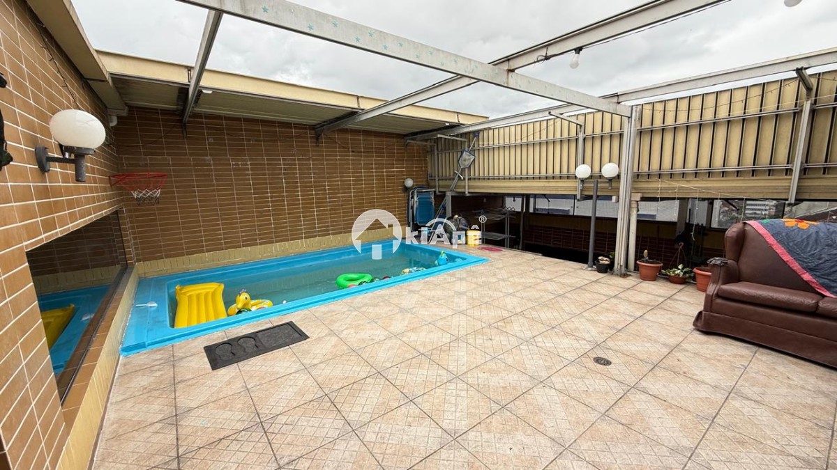Apartamento Cobertura Duplex à Venda em São Vicente – 4 Quartos, Piscina Privativa, 3 Vagas, Centro
