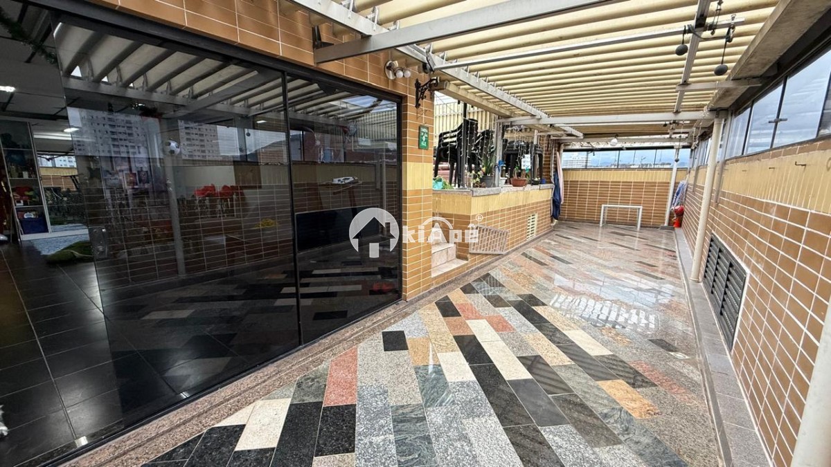 Apartamento Cobertura Duplex à Venda em São Vicente – 4 Quartos, Piscina Privativa, 3 Vagas, Centro