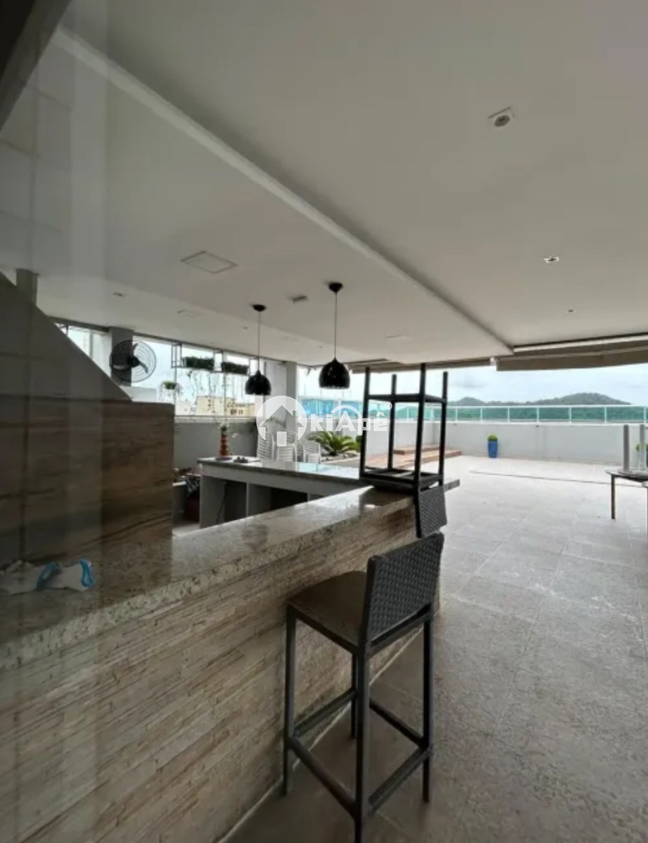 Apartamento à Venda Gonzaguinha São Vicente  2 Dorms  Varanda Vista Mar - Lazer Completo - Centro São Vicente
