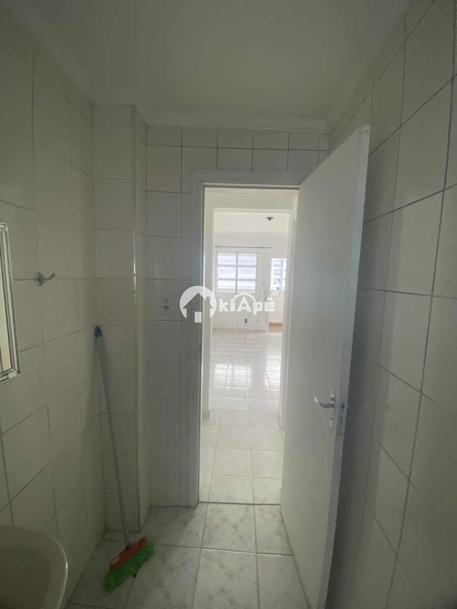 Apartamento à Venda – 1 Dormitório, Garagem, Vista Parcial para o Mar – Gonzaguinha, São Vicente-SP