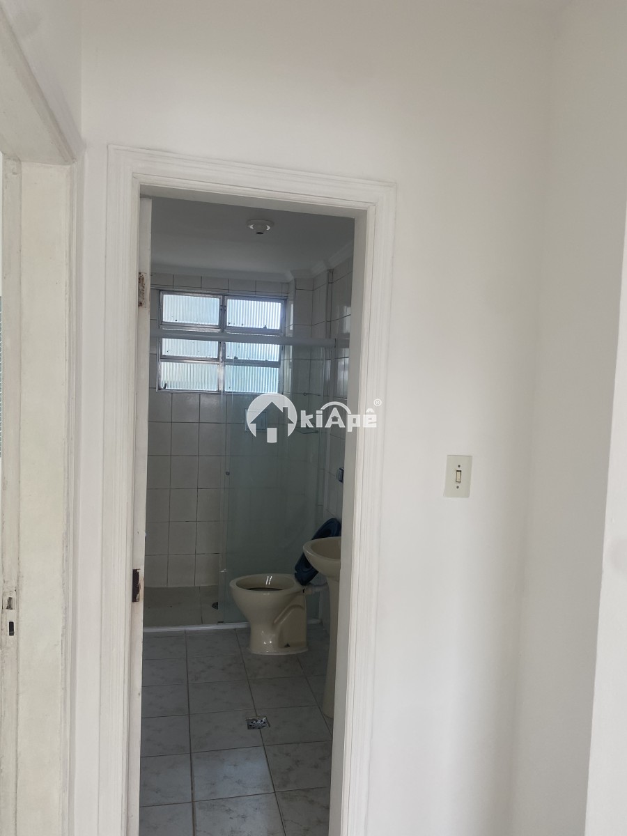 Apartamento à Venda – 1 Dormitório, Garagem, Vista Parcial para o Mar – Gonzaguinha, São Vicente-SP