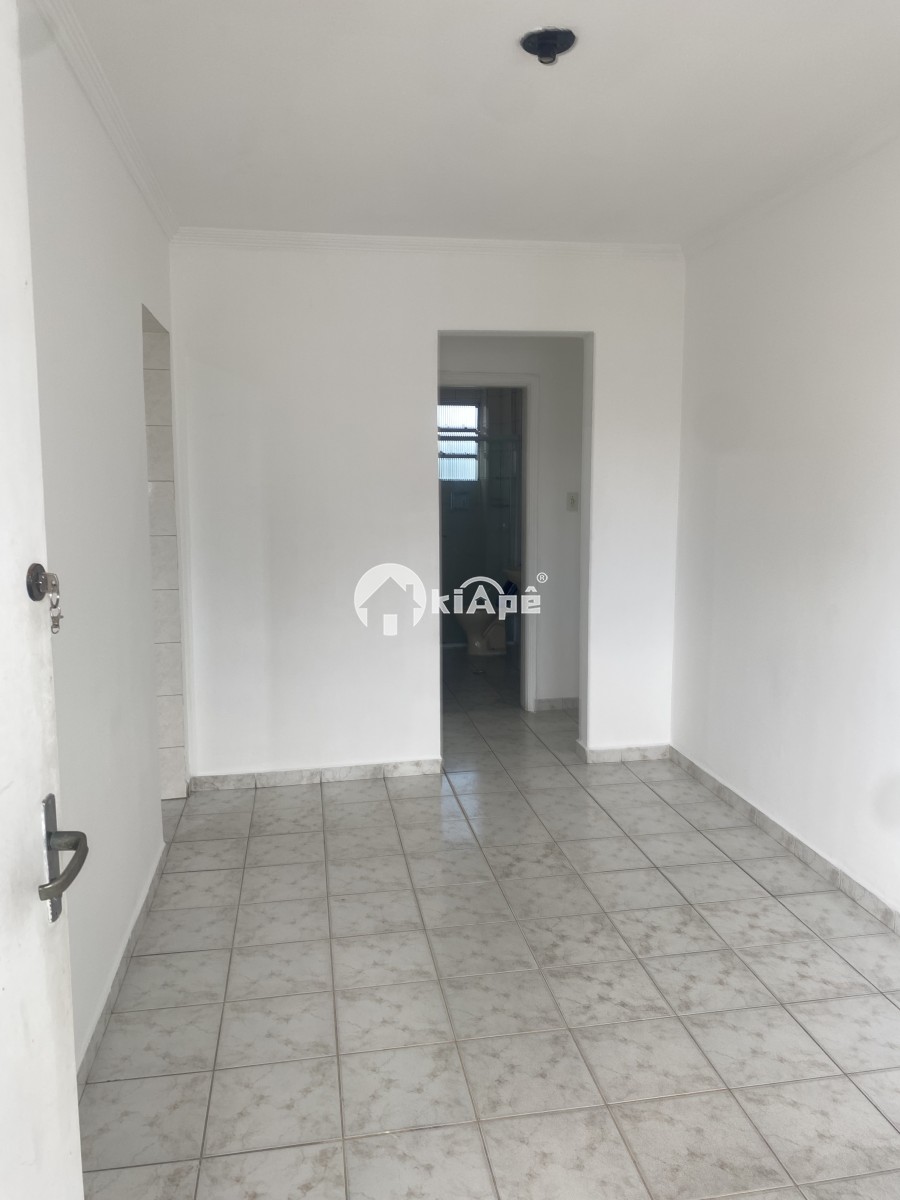 Apartamento à Venda – 1 Dormitório, Garagem, Vista Parcial para o Mar – Gonzaguinha, São Vicente-SP