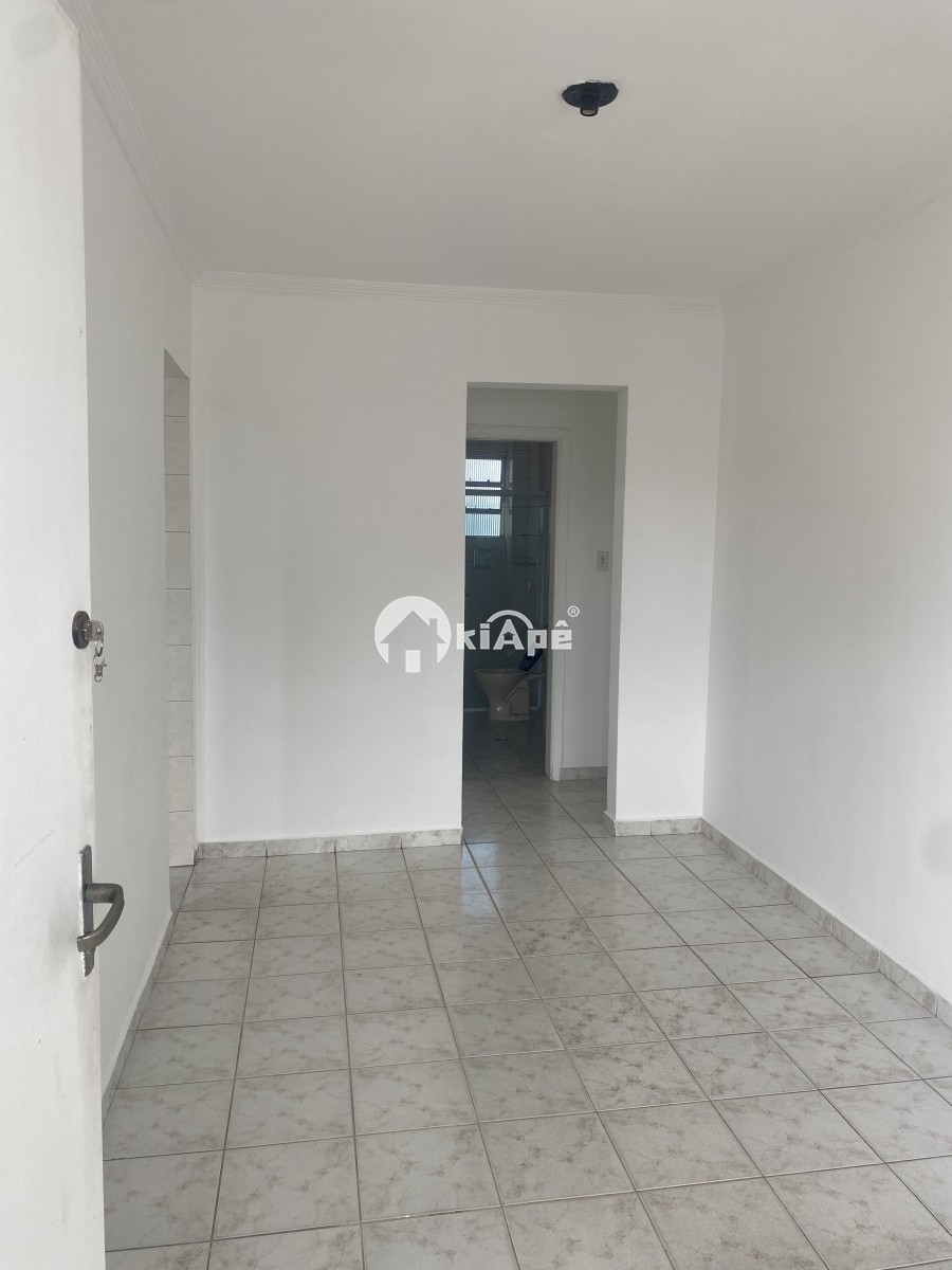 Apartamento à Venda – 1 Dormitório, Garagem, Vista Parcial para o Mar – Gonzaguinha, São Vicente-SP