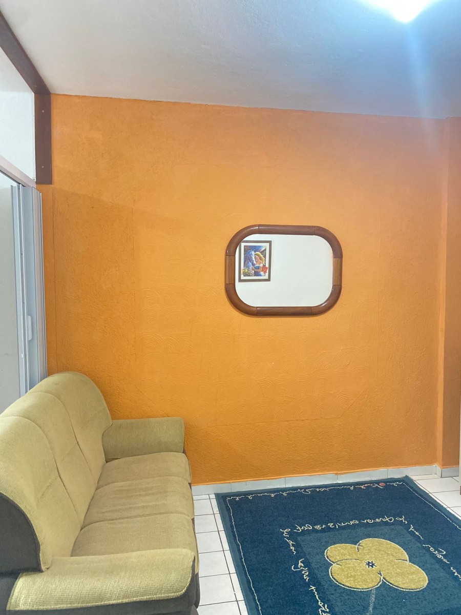 Apartamento Tipo Sala Living, a Venda, Mobiliado, Reformado, com Garagem, Centro de São Vicente, SP