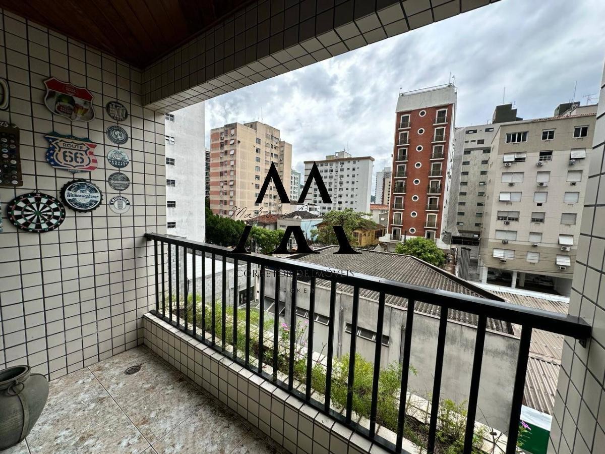 Apartamento 2 dormitórios Pompéia - Santos