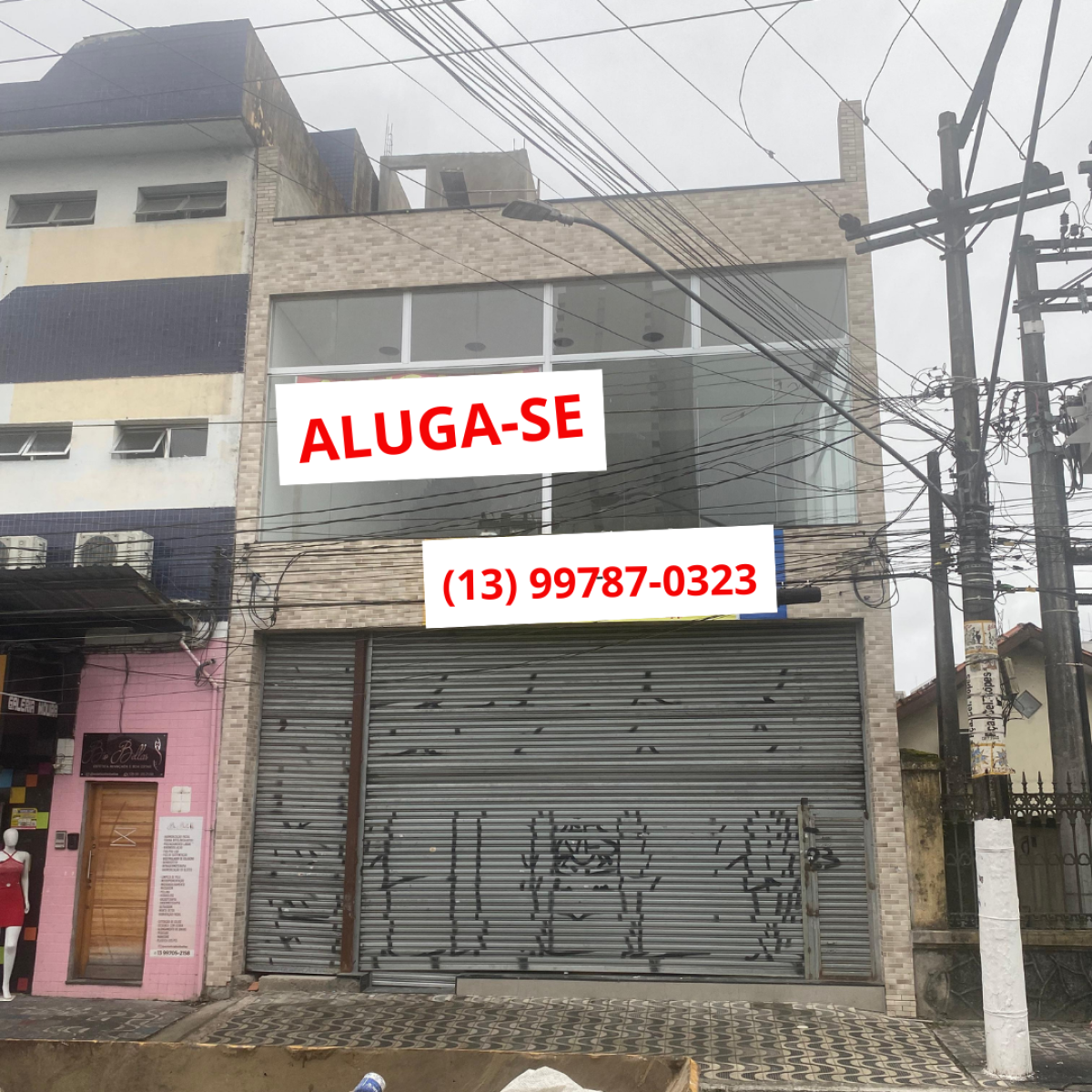 LOJA PARA ALUGAR NO CENTRO DE SÃO VICENTE - SP