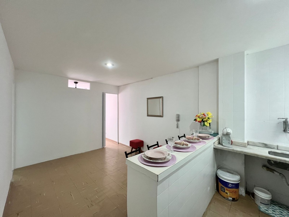 Apartamento à venda kitnet na Aviação Praia Grande SP.