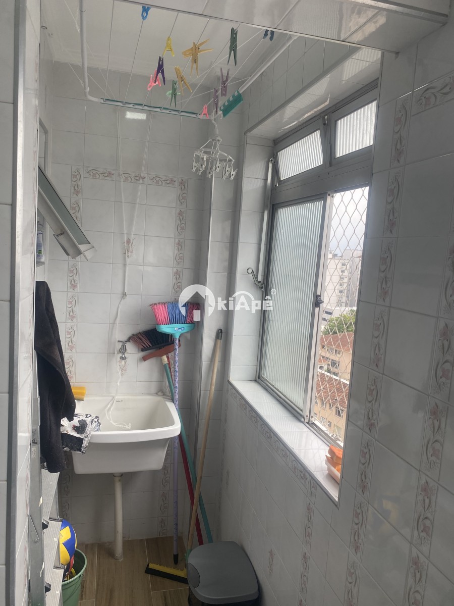 Apartamento com 1 Quarto, Garagem, de Frente Para o Mar - São Vicente-SP