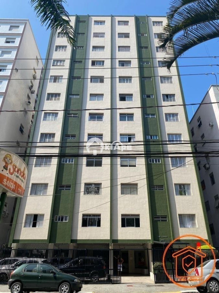Apartamento para Alugar no Gonzaguinha em São Vicente – 1 Vaga, Meia Quadra da Praia e ao Lado do Brisamar