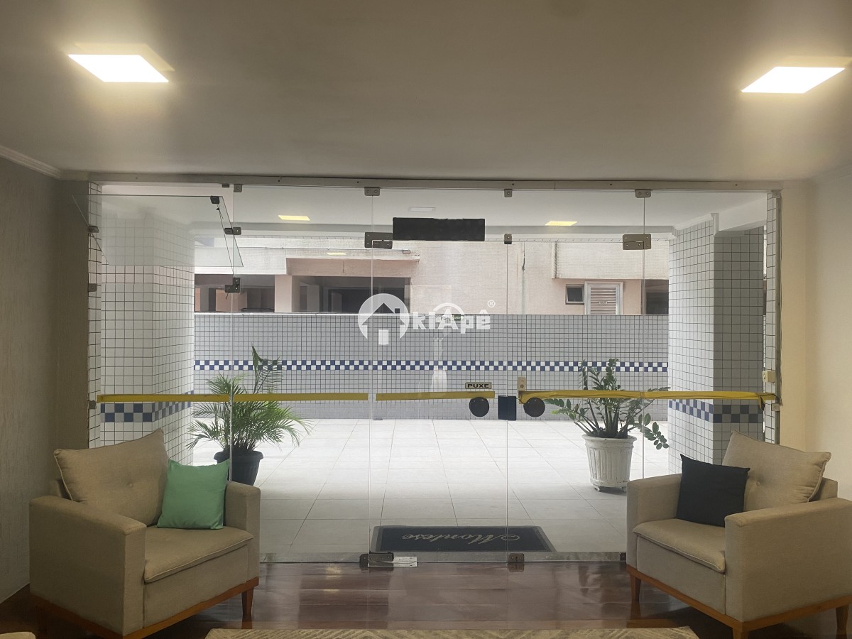 Apartamento Mobiliado à Venda no Centro de São Vicente-SP | 1 Quarto | Garagem | Próximo ao Brisamar a uma Quadra do Mar