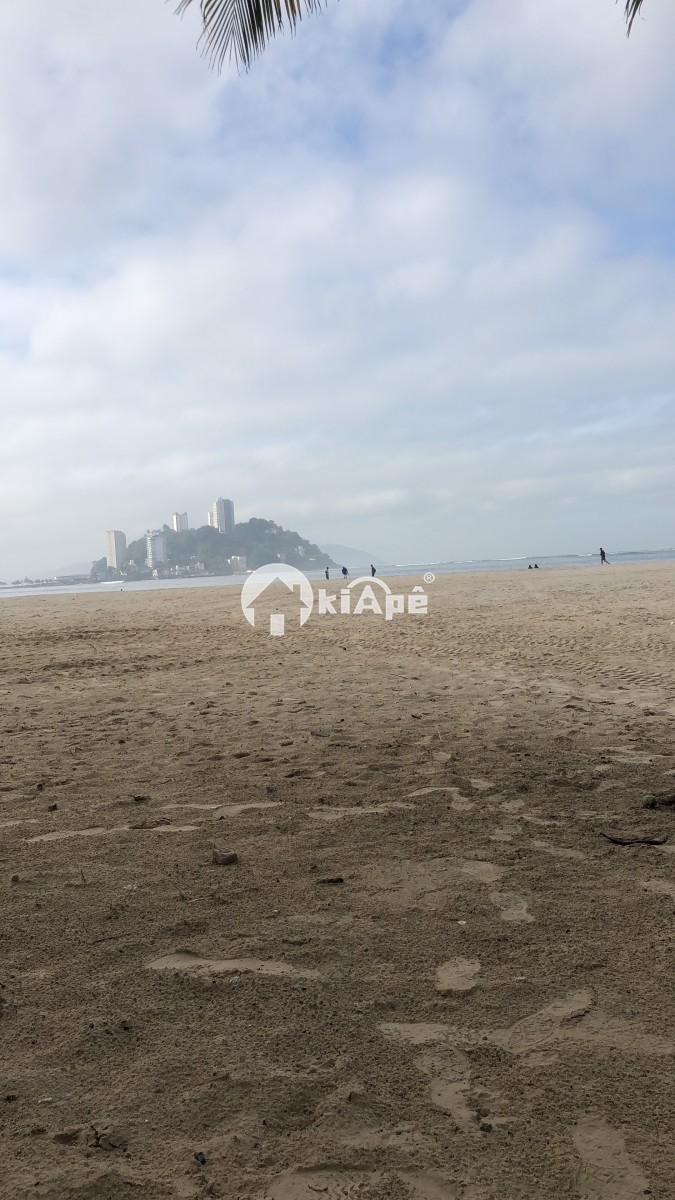 Apartamento à Venda de Frente para o Mar em São Vicente-SP | 1 Quarto | Garagem Garantida | Praia do Gonzaguinha