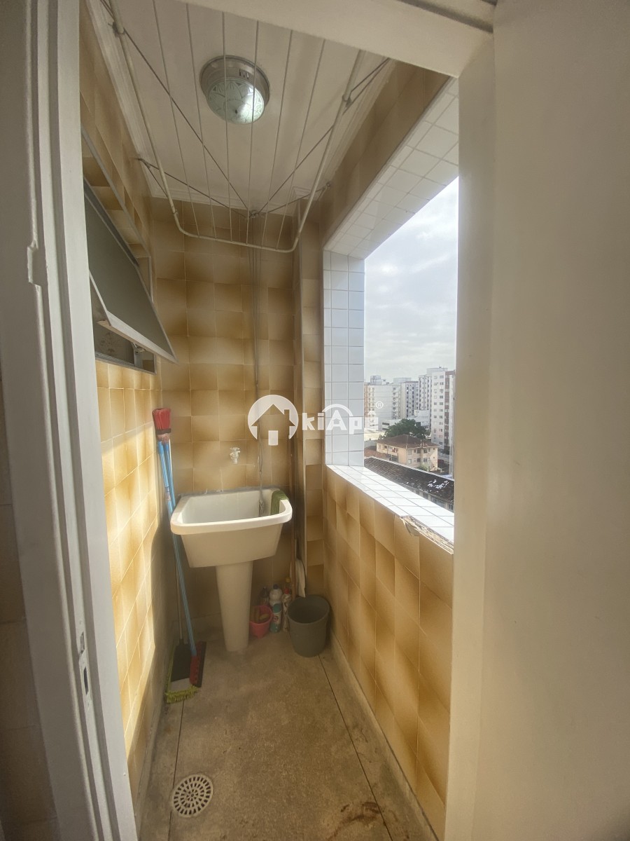 Apartamento à Venda de Frente para o Mar em São Vicente-SP | 1 Quarto | Garagem Garantida | Praia do Gonzaguinha