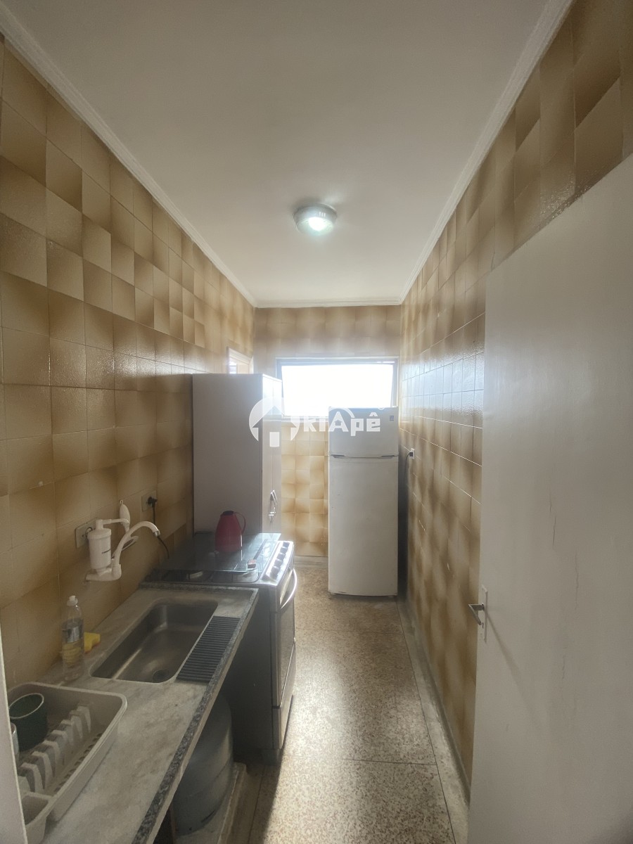 Apartamento à Venda de Frente para o Mar em São Vicente-SP | 1 Quarto | Garagem Garantida | Praia do Gonzaguinha