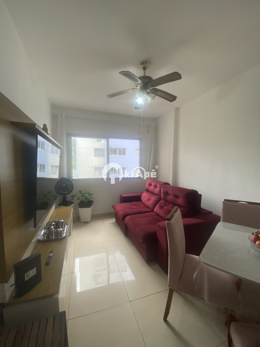 APARTAMENTO À VENDA FRENTE MAR EM SÃO VICENTE | EDIFÍCIO MARTINICA | 65M² | VAGA DE GARAGEM